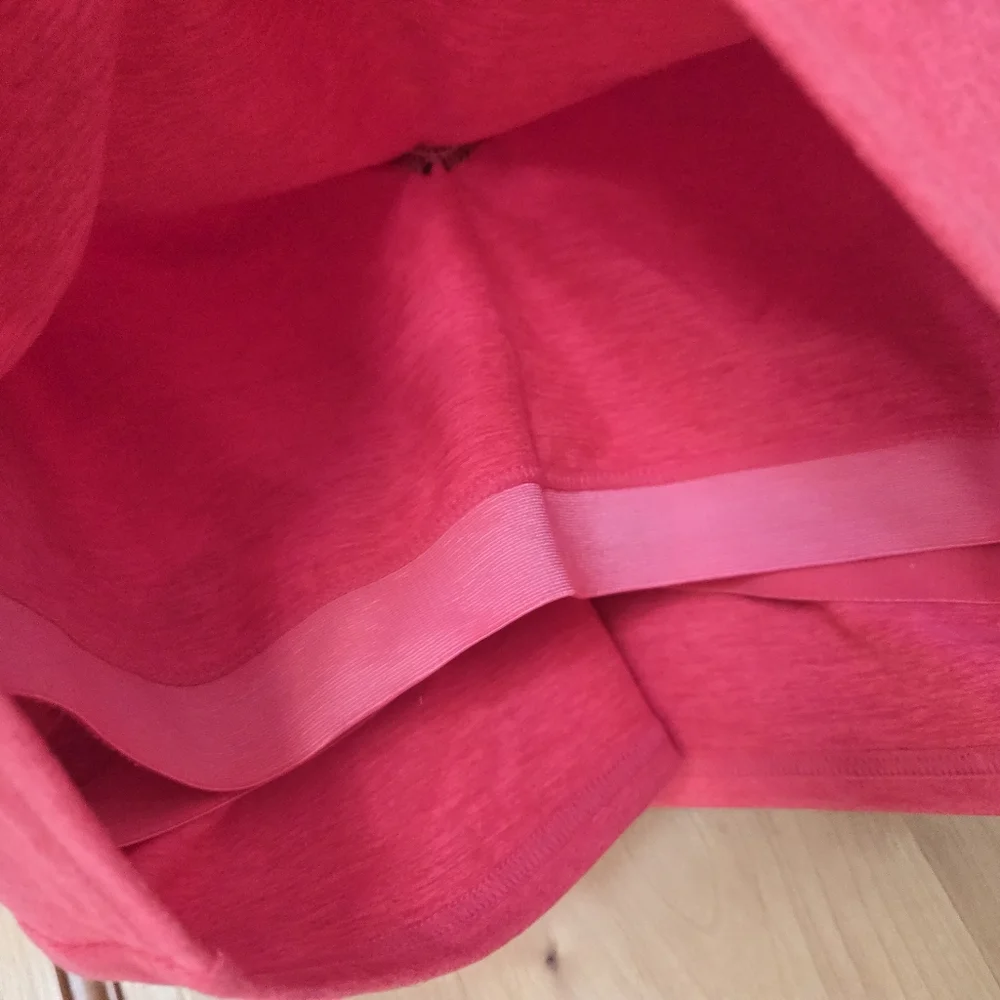Quince Pink V Neck Racerback Shelf Sports Bra XL - Picture 4 of 4